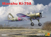 Rs Model 48005 1/48 Manshu Ki-79A Shimbu-tai (3x camo)