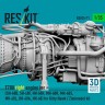 Reskit RSU35-071 T700 right engine (KITTYH/ZIMI) 1/35