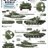 Star Decals 35-C1432 War in Ukraine # 26Russian T-72B3 in Mariupol 2022.T-72B3 obr. 2012 and obr. 2016 1/35