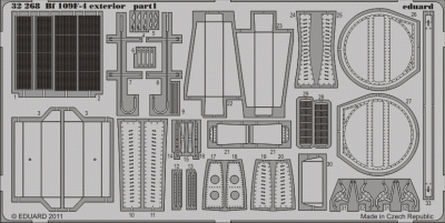 Eduard 32268 Bf 109F-4 exterior