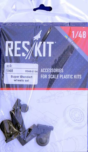 Reskit RS48-0194 Super Etendart Type 1 wheels (KIN,AIR,KITTYH) 1/48