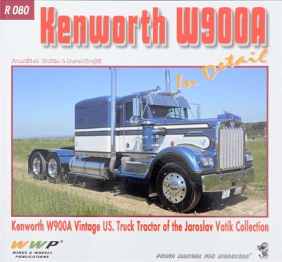 WWP Publications PBLWWPR80 Publ. Kenworth W900A US Truck Tractor in detail