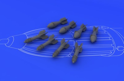 Eduard 648073 Il-2 weapon set (FAB 50, RS 132) TAMIYA 1/48 (распродажа)