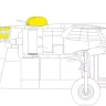 Eduard CX667 Mask B-24H (AIRF) 1/72