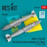 Reskit 48466 GBU-31 (V) 4/B thermally prot.bombs U.S. Navy 1/48