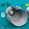 Reskit U32151 F-15 (A,B,C,D,E,J) open exh.nozzles (TAM) 1/32