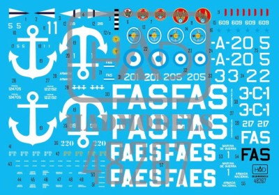 HAD 48267 Decal F4U Corsairs - Part 2 1/48