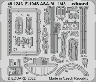 Eduard BIG49321 F-104S ASA-M (KIN) 1/48