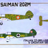 Kora Model KPK72093 Saiman 202M Italian Co-Bellig.AF & Croatia S. 1/72