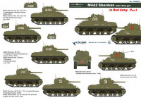 Colibri decals 72022 M4A2 Sherman in Red Army Part I 1/72