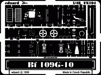 Eduard FE104 Bf 109G-10 REV