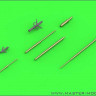 Master AM-72-105 Su-15 (Flagon) - Pitot Tubes (optional parts for all versions)