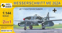 Mark 1 Models MKM-144.116 Me 262A 'Jet Fighter/Bomber' (2-in-1) 1/144