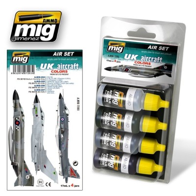 Ammo Mig 7203 Набор акриловых красок Авиация Великобритании 1950-2018 гг