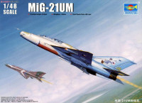 Trumpeter 02865 Самолет MiG-21UM Fighter 1/48