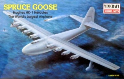 Minicraft 1607 HK-1 SPRUCE GOOSE 1:200