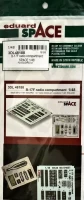 Eduard 3DL48188 B-17F radio compartment SPACE (EDU) 1/48