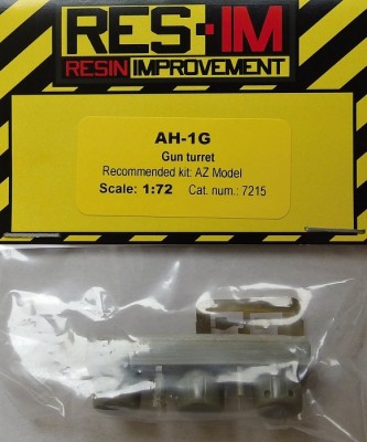RES-IM RESIM7215 1/72 AH-1G gun turret (AZMO)