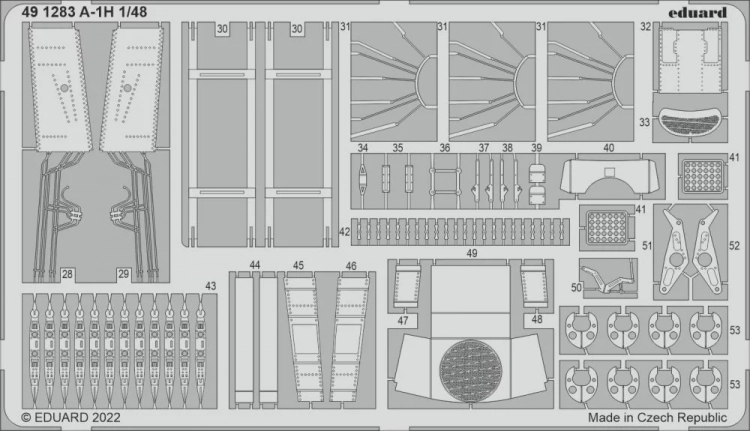 Eduard 491283 SET A-1H (TAM) 1/48
