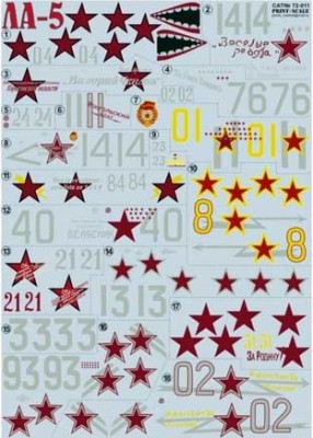 Print Scale 72-011 Ла-5 1/72