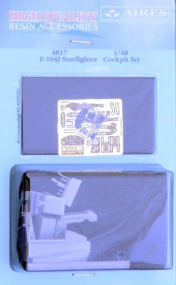 Aires 4817 F-104J Starfighter cockpit set (KINETIC) 1/48