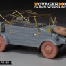 Voyager Model PE351325 WWII German Kubelwagen Type 82 Basic Upgrade Set (Doragon) 1/35