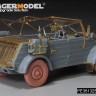 Voyager Model PE351325 WWII German Kubelwagen Type 82 Basic Upgrade Set (Doragon) 1/35