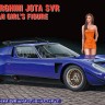 Hasegawa 20472 Lamborghini Jota SVR с фигуркой итальянской девушки (Limited Edition) 1/24
