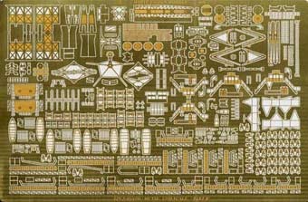 White Ensign Models PE 35101 IJN NAGATO for the Hasegawa kit 1/350