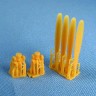 Metallic Details MDR48206 Curtiss-Wright AT-9 Jeep Propeller set (designed be used with Dora Wings kits) 1/48