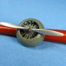 Metallic Details MDR48206 Curtiss-Wright AT-9 Jeep Propeller set (designed be used with Dora Wings kits) 1/48
