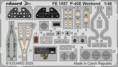 Eduard FE1557 P-40E Weekend (EDU) 1/48