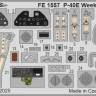 Eduard FE1557 P-40E Weekend (EDU) 1/48