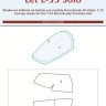 Peewit M72377 Canopy mask Let L-33 Solo (KP) 1/72