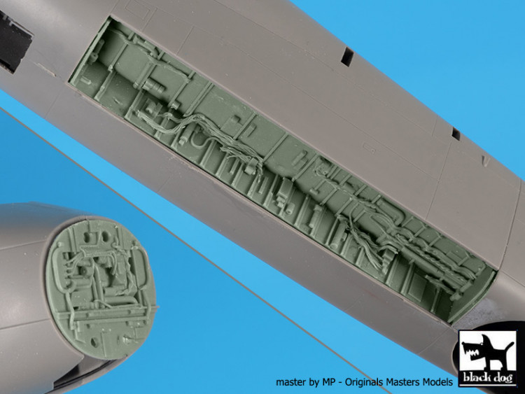 Blackdog A48156 S-2 Tracker bomb bay + radar (KIN) 1/48