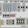Eduard FE1393 F-14B seatbelts Steel (G.W.H.) 1/48