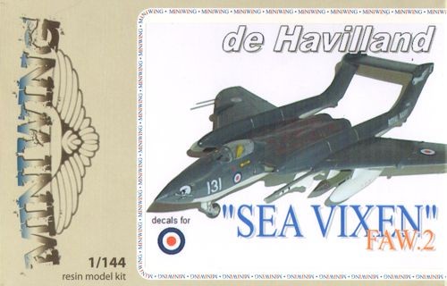 Miniwing MINI069 de Havilland Sea Vixen FAW.2 1/144
