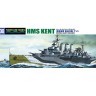 Aoshima 67390 Британский тяжелый крейсер KENT 1/700