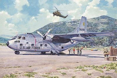 Roden 72056 Самолет Fairchild C-123B Provider 1/72