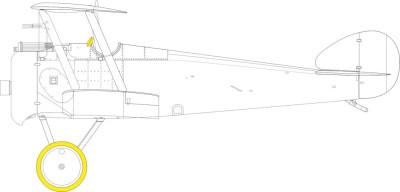 Eduard EX879 Mask Sopwith Camel (EDU) 1/48