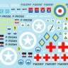 Star Decals 35-C1203 Allied M3A1 White Scout Car Italy 1943-45 Poland, New Zeeland, South Africa and Britain 1/35