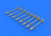 Eduard 648394 British Rocket Projectiles RP-3 60lb S.A.P. 1/48
