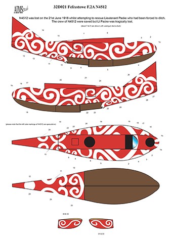 Aims AIMS32D021 Felixstowe F.2A N4512 1/32