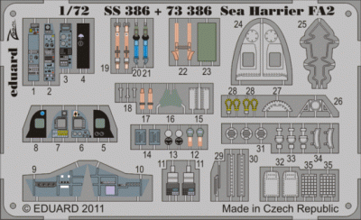 Eduard 73386 Sea Harrier FA2 S.A.