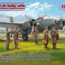 ICM 48197 Ki-21-Ib Sally w/ Japan.Pilots&Ground Person. 1/48