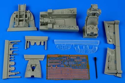 Aires 2197 F-104G Starfighter cockpit set 1/32