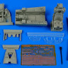 Aires 2197 F-104G Starfighter cockpit set 1/32