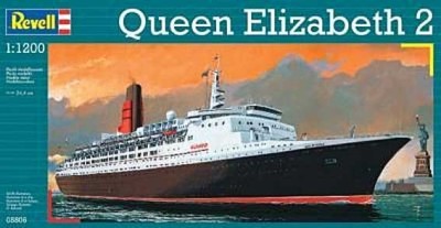 Revell 05806 Английский корабль &quot;Queen Elizabeth II&quot; 1/1200