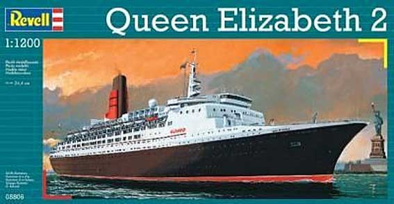 Revell 05806 Английский корабль "Queen Elizabeth II" 1/1200