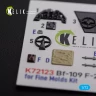Reskit K72123 BF109-F2/F4 Interior 3D (FINEM.) 1/72